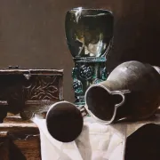 Still life with roemer and casket – Marjolein van den Berg, c. 2011