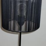Openwork black lamp