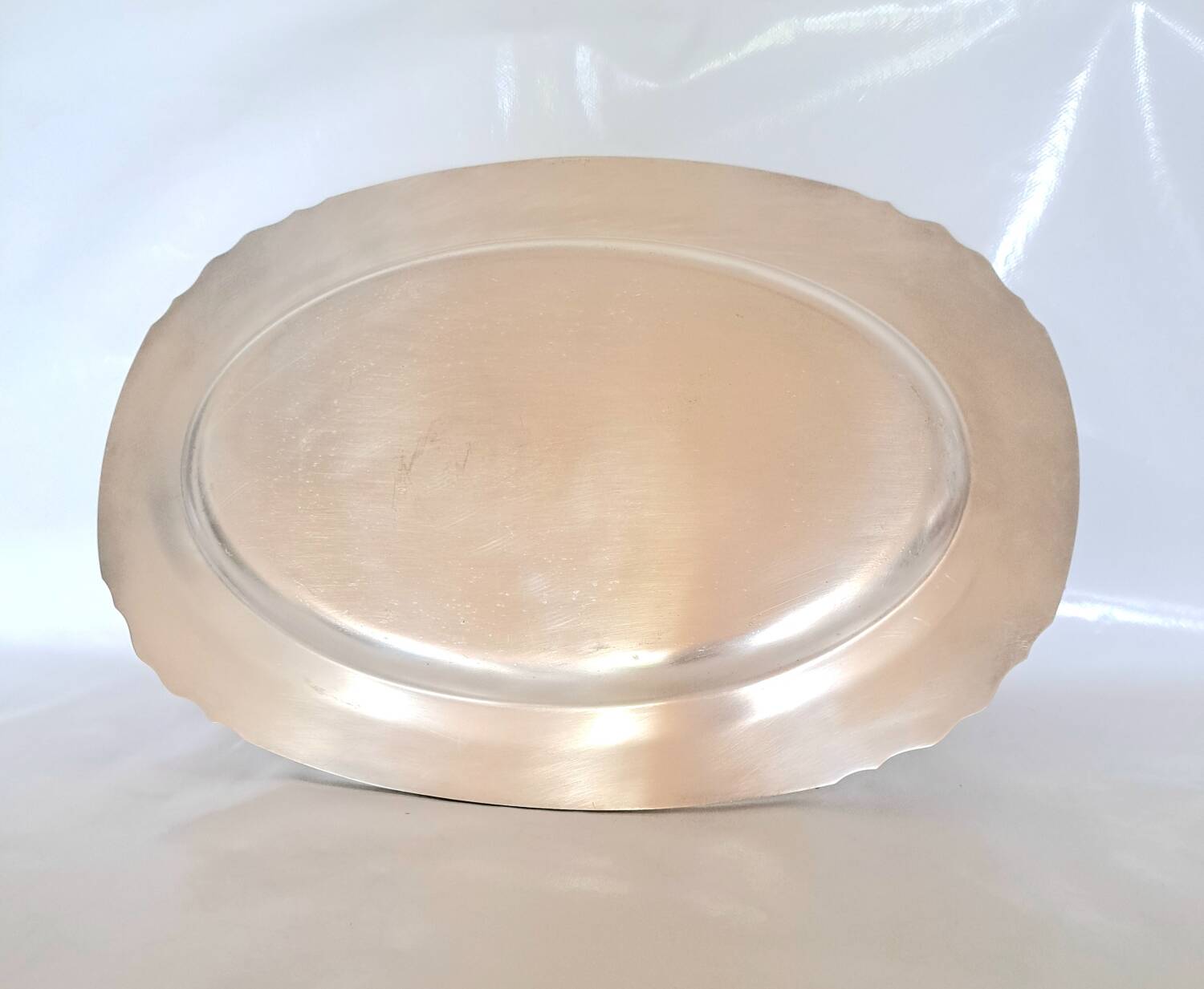 Three dishes Signed Christofle Gallia collection