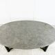 Oval dining table in the manner of Jan Vlug, 1970s