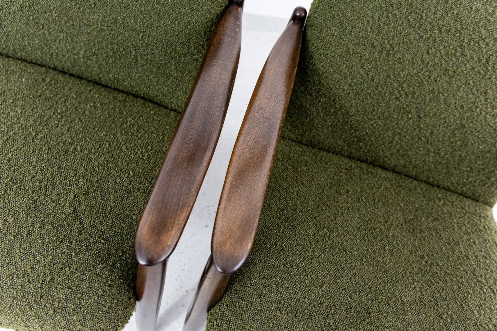 Vintage Armchairs By Edmund Homa, Poland, 1960s, set of 3