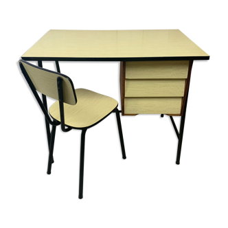 Vintage dressica desk with chair