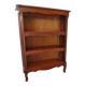 Beau bibus en merisier - 3 niveaux -Tablettes ajustables -Style Louis XV