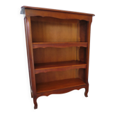 Beautiful cherry wood bibus - 3 levels - Adjustable shelves - Louis XV style