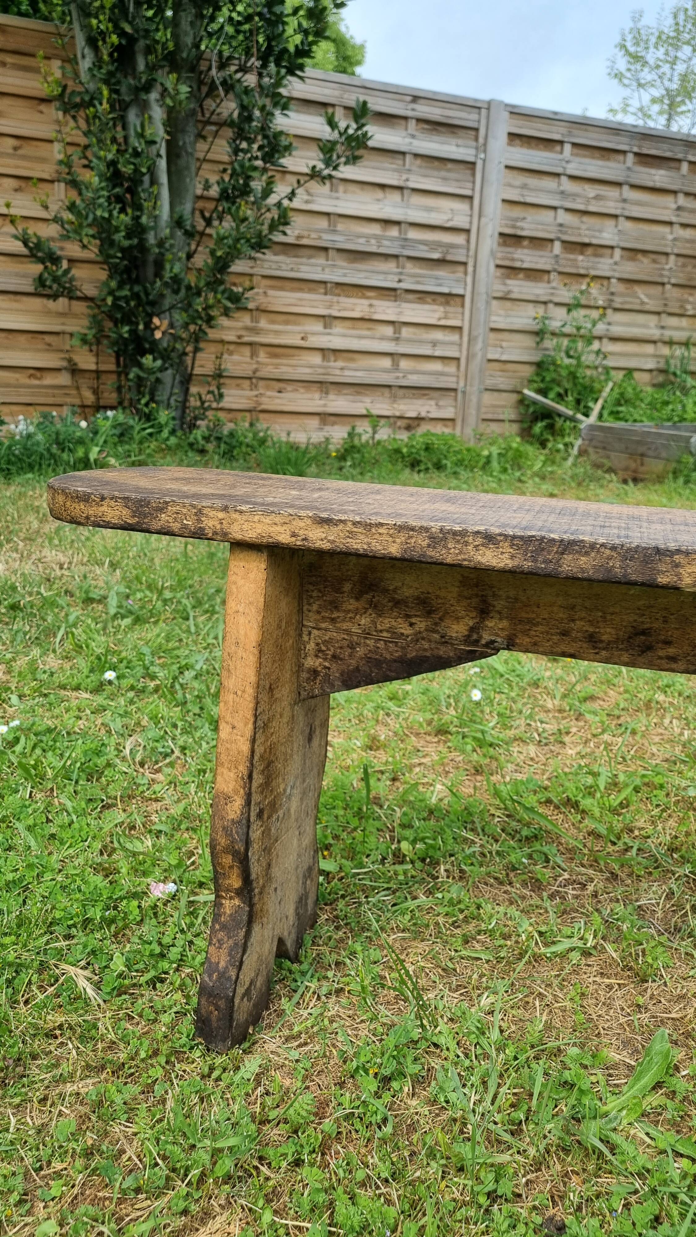 Vintage farmhouse bench