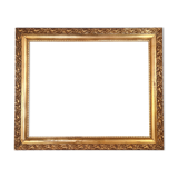 Old frame wood stucco gilding original 73x60 cm, foliage 61.3x48.8cm SB