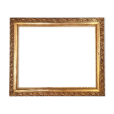 Old frame wood stucco gilding original 73x60 cm, foliage 61.3x48.8cm SB