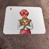 Vintage card game Tops and Tails around the World