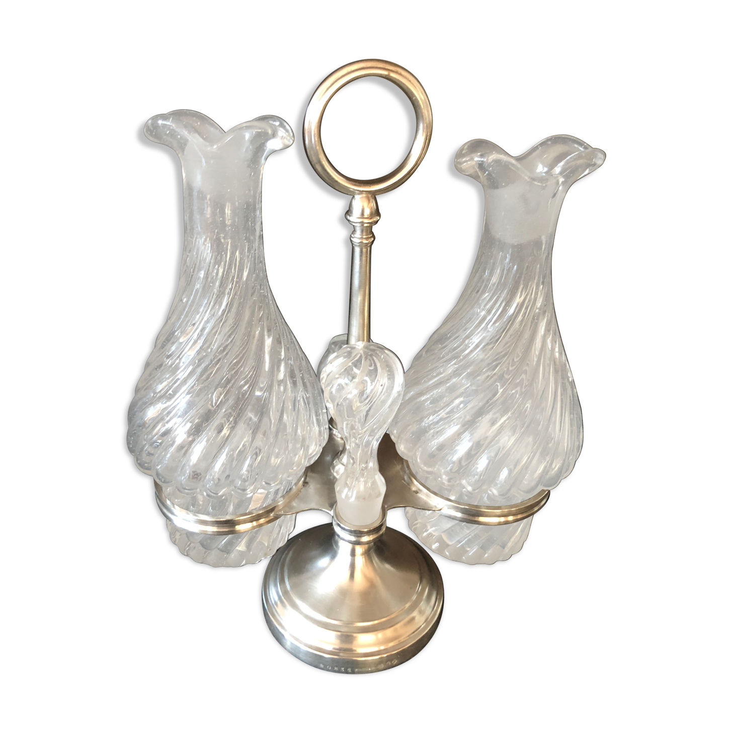 Ercuis distributor for oil and vinegar