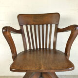 Vintage american office armchair 50