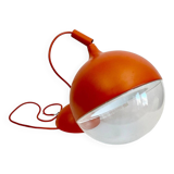 Vintage Ikea Väster Orange Space Age Pendant Lamp 1990 - Knut Hagberg Design