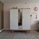 Vintage 60s wardrobe refurbished