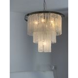 Lustre en verre de Murano