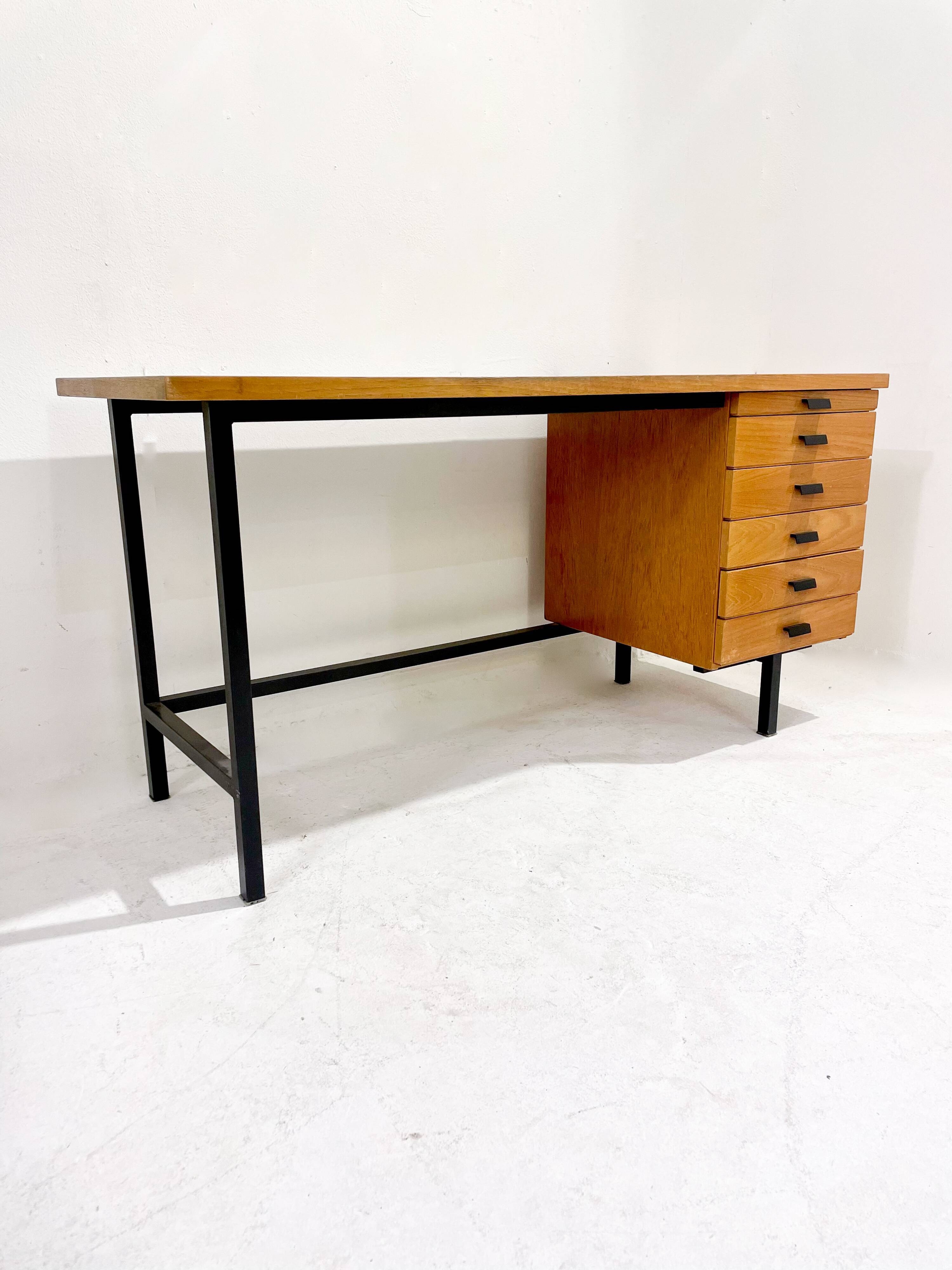 Bureau en bois moderne, 1960s