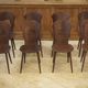 Ensemble de 8 chaises Baumann modèle “Gentiane” Henri Julien 1960’s