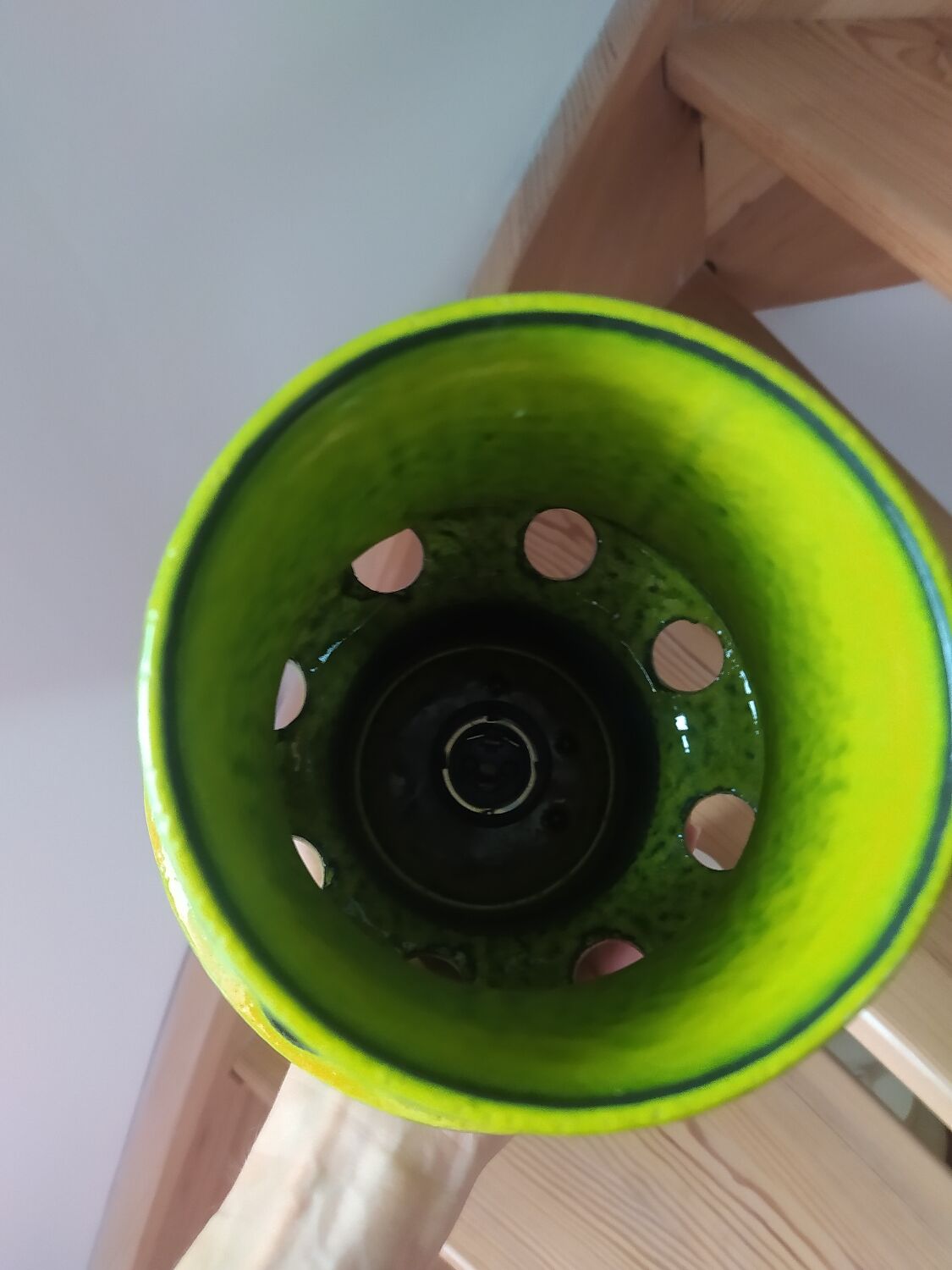 Danish ceramic pendant lamp