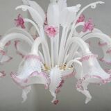 20th Century Modern Venetian Murano Glass Chandelier "Ca'rezzonico", 1960