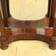 Period console Mahogany restoration XIX