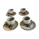 Coffee cups Pottery of La Colombe Madeleine Brault