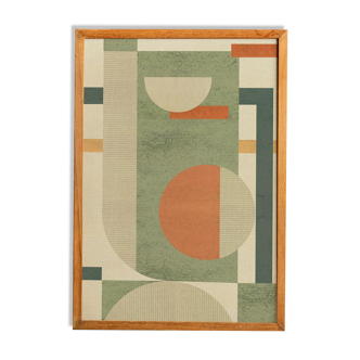 Abstract earth-tones