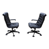 An eye-catching desk or conference chair designed by Richard Sapper. Manufactured by Knoll International in the USA around 1980.