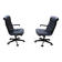 An eye-catching desk or conference chair designed by Richard Sapper. Manufactured by Knoll International in the USA around 1980.