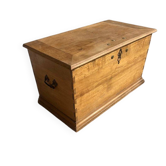 Solid oak chest