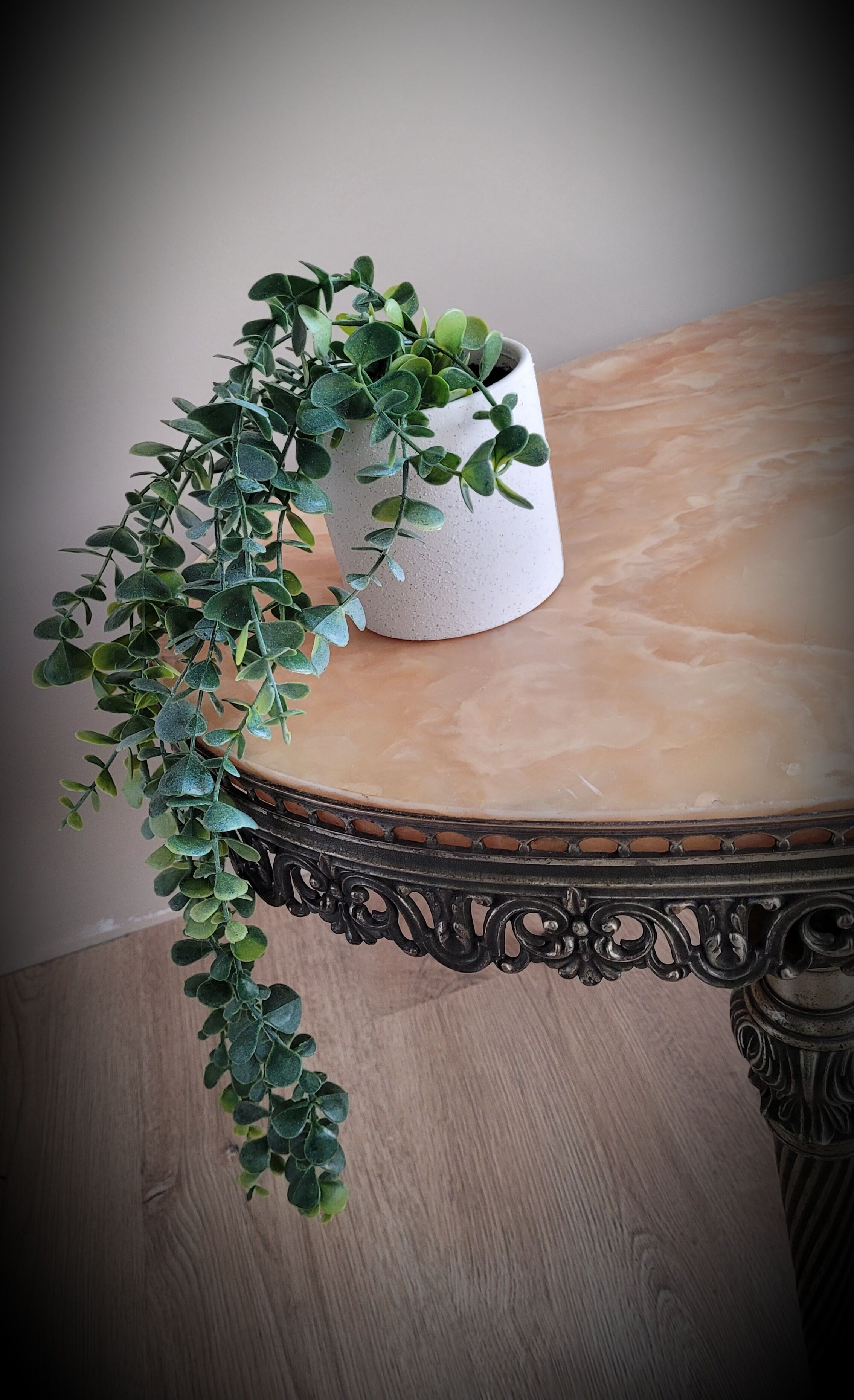 Onyx marble coffee table