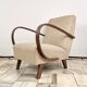 H 410 Armchair designed by Jindrich Halabala, 1940s, Czechoslovakia