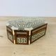 Vintage mother-of-pearl marquetry jewelry box