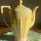 Pearly art deco teapot