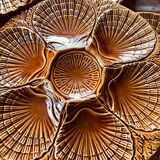 Italian oyster plates