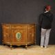 Buffet en bois peint et doré italien du 20e siècle