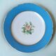 6 dessert plates in porcelain Old Paris 19th century