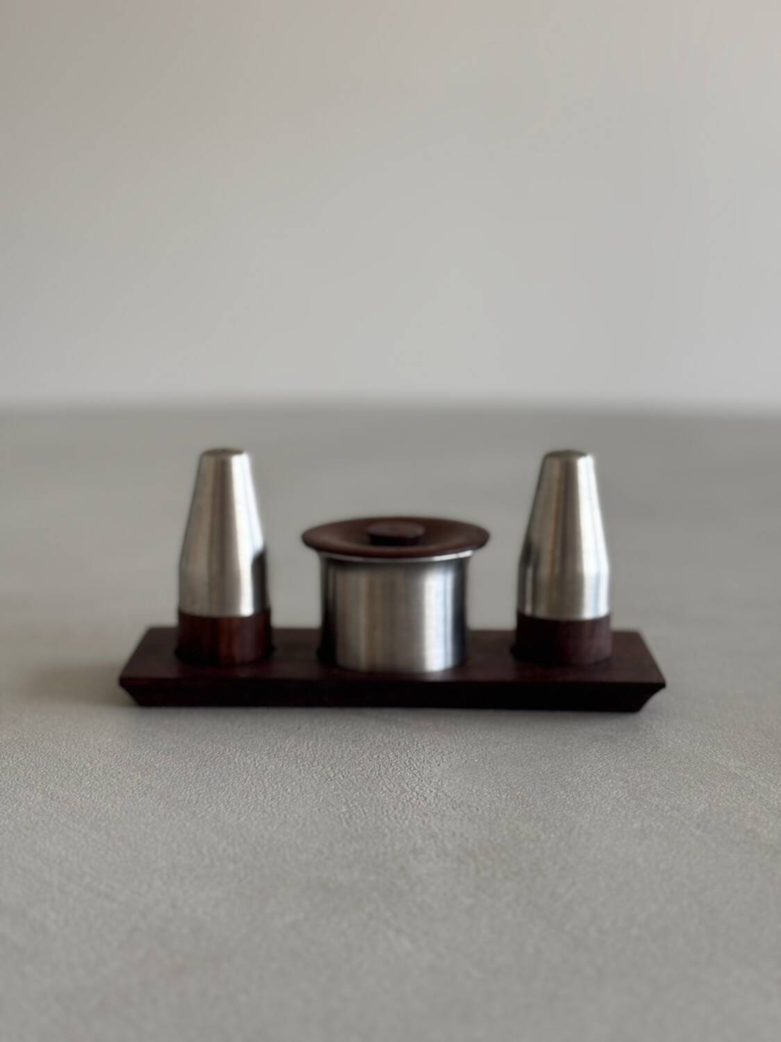 Vintage salt and pepper shakers, Denmark 80s