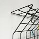 Minimalist German coat rack from the mid-century, 1960s.