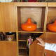 Meuble modulable de bureau ou de salon plaqué chêne des années 1960