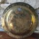Old Moroccan brass tray