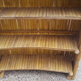 Vintage bamboo bar