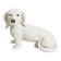 Ceramic dachshund from the 1980s.