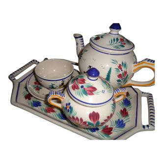 Tea set by Emile Henriot