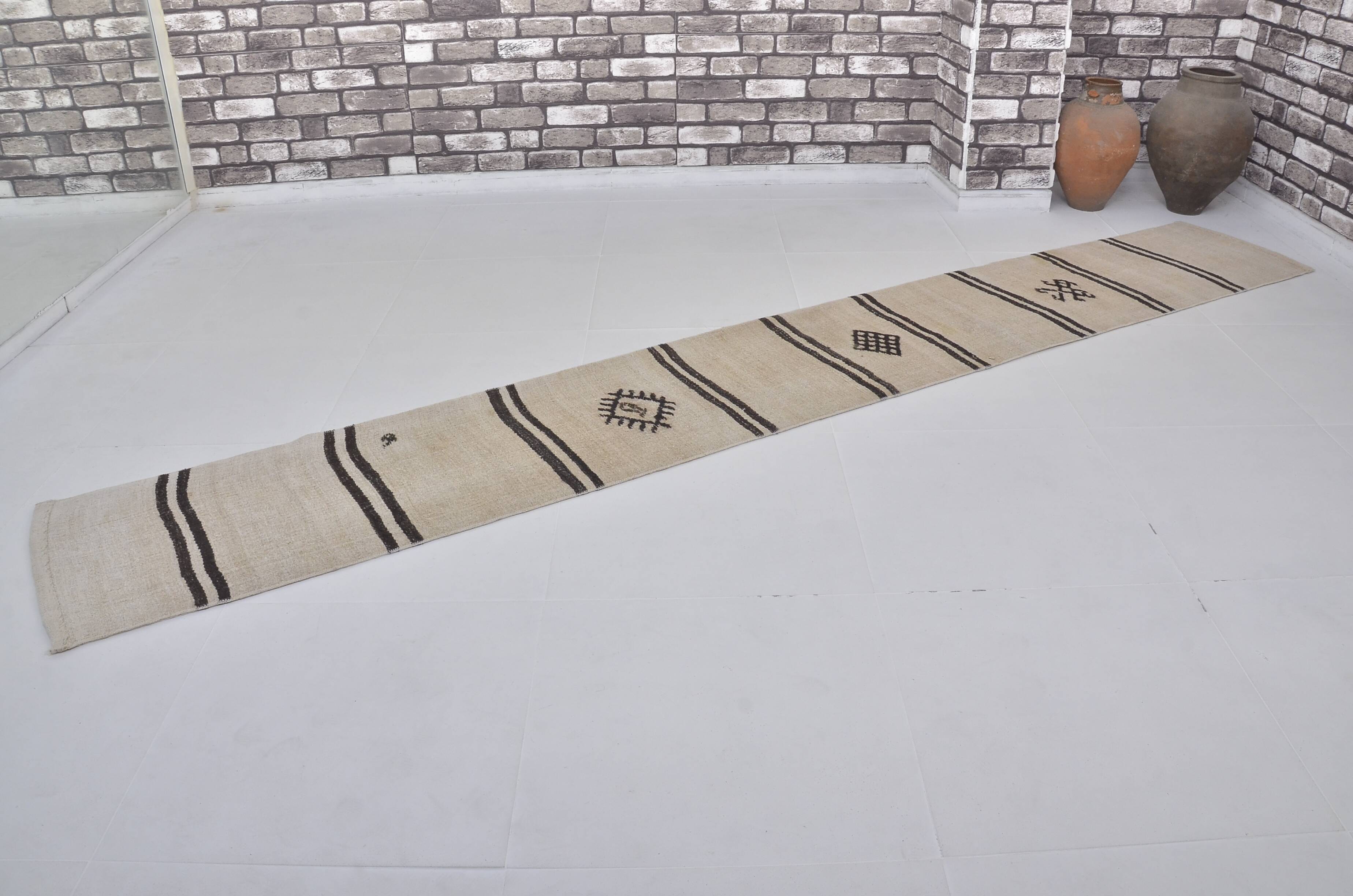 Extra Long Vintage Hmep Kilim Runner sku 3939