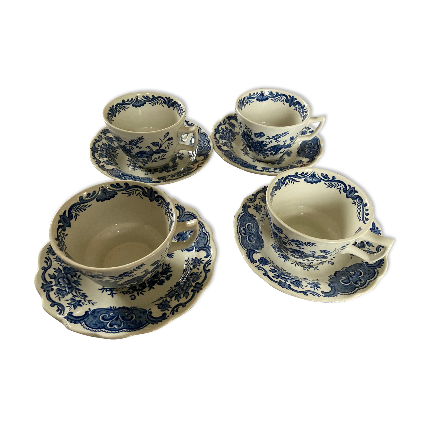 English Cups Ridgway Staffordshine