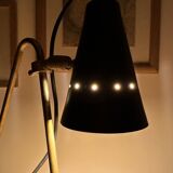 Large Italian brass table lamp, 50s design