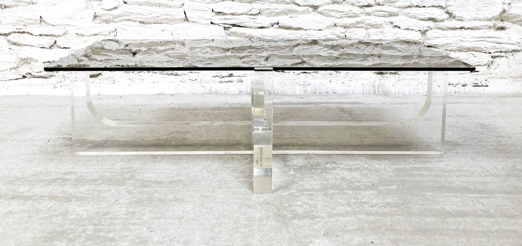 1970s coffee table by Michel Dumas
