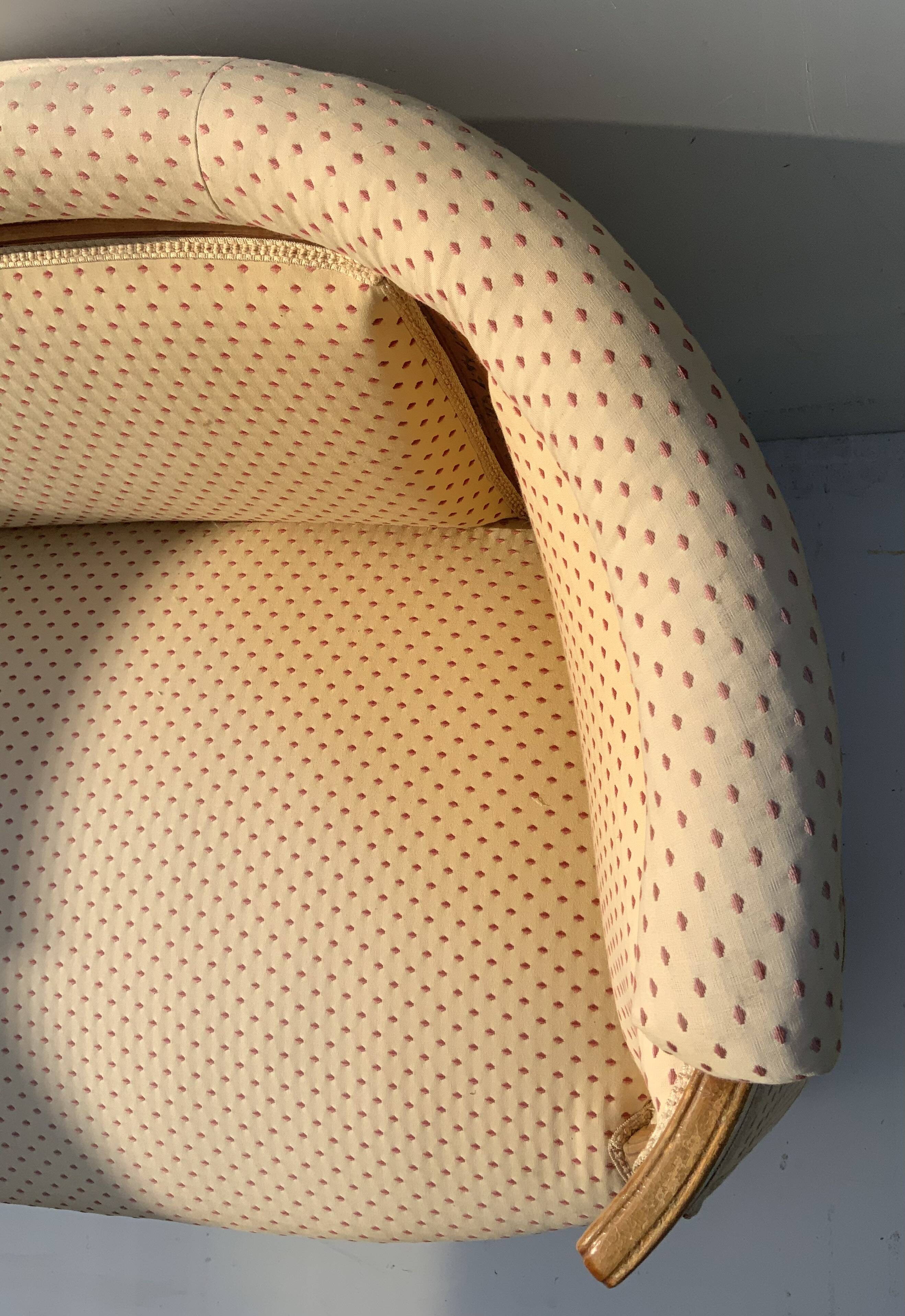 Antique Swedish sofa 3 seater late 1800s