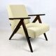 Vintage Beige Boucle Rosewood Model B-310 Lounge Chair, 1970s