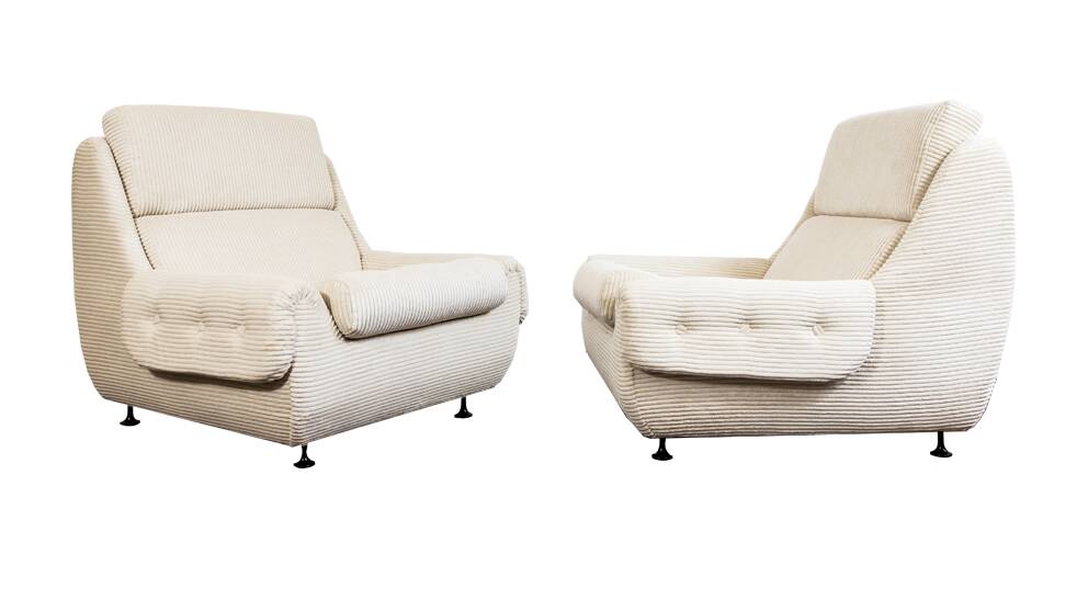 Vintage lounge chairs by Jitona, Czechoslovakia, 1970’s