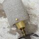 Pair of vintage bedside lamps 1960 design french light vintage perspex plexiglass