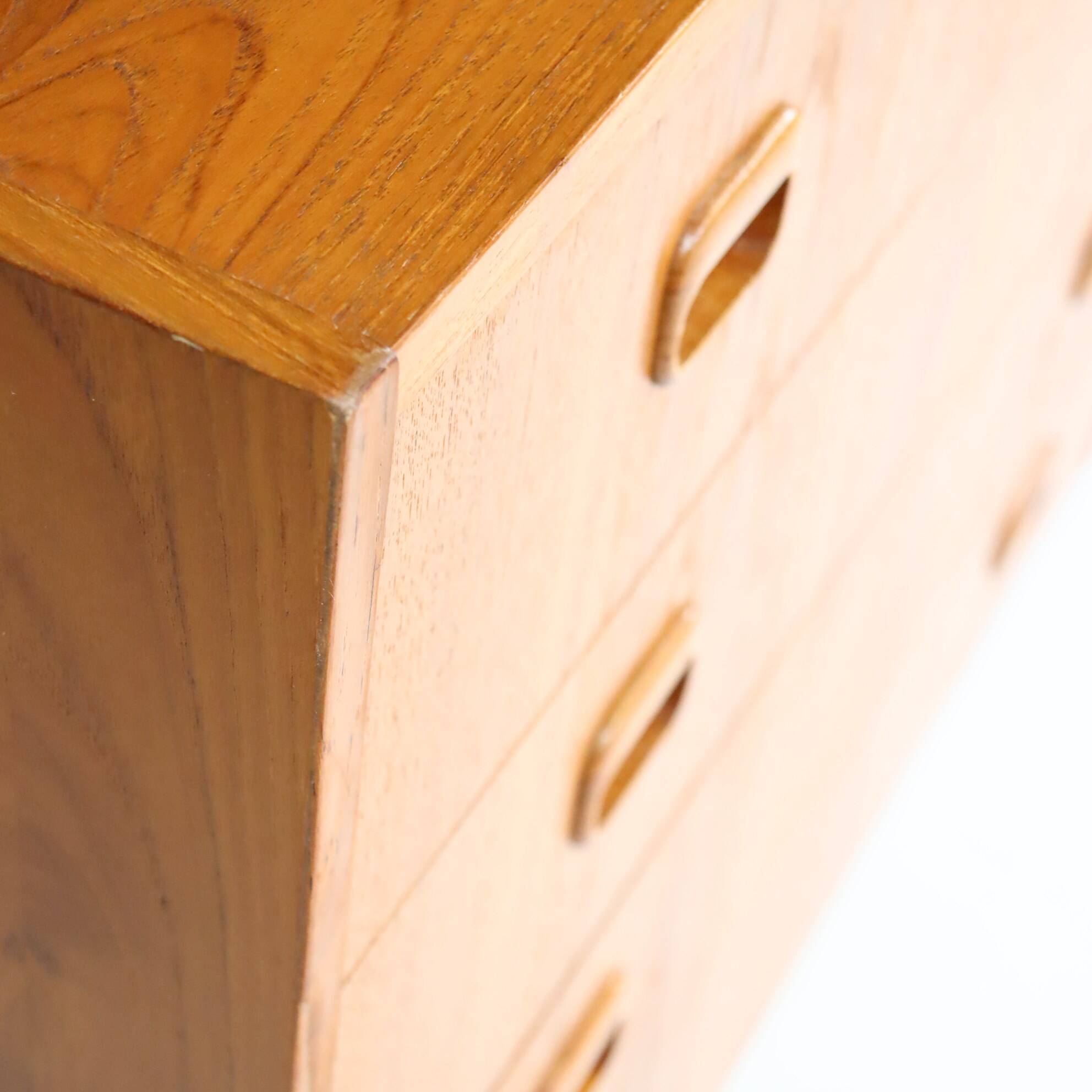 Scandinavian teak chest of drawers